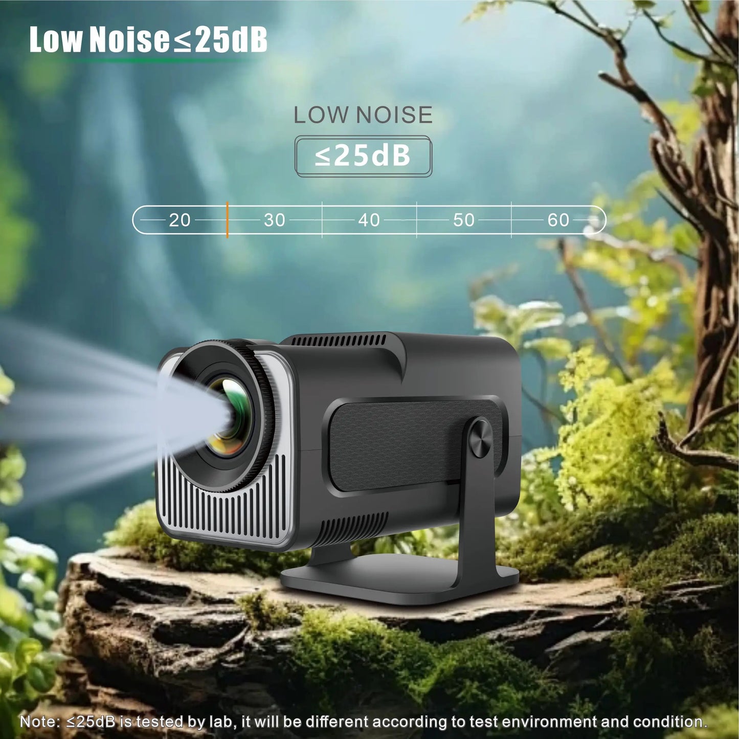 4K Projector HY320 mini Android 11 Dual Wifi6 BT5.0 Allwinner H713 720P Portable Home Outdoor Cinema Smart Projectors Movie