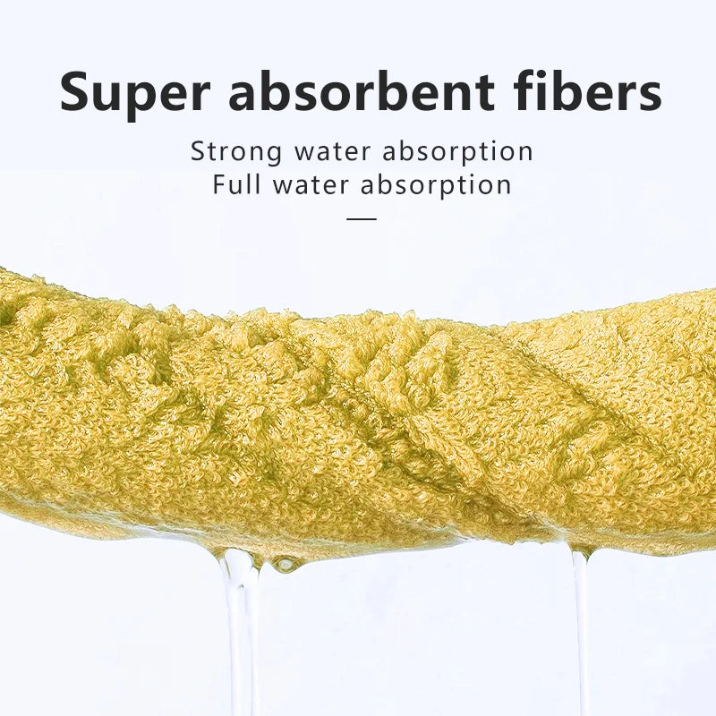 160x60cm Car Wash Towel 400GSM Microfiber High Water Absorption Cleaning Towels Thickened Soft Car Washing Drying Cloth