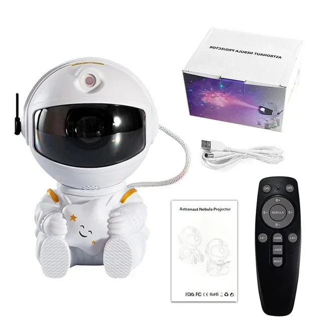 Galaxy Star Astronaut Projector Light Starry Sky Porjectors Lamp Decoration Bedroom Room Nebula LED Night Light Children Gifts