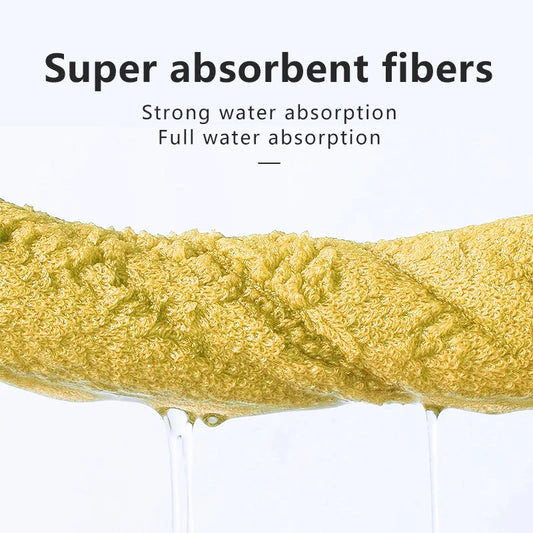 160x60cm Car Wash Towel 400GSM Microfiber High Water Absorption Cleaning Towels Thickened Soft Car Washing Drying Cloth